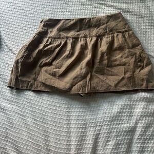 Zara Women's Tan Cargo Shorts